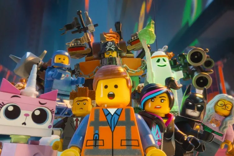 Building worlds one brick at a time–The protagonists of The Lego Movie stand in shock as they witness the arrival of the new, extraterrestrial antagonists of The Lego Movie 2: The Second Part. The Lego Movie franchise’s multiverse of heroes and villains, many of which have inspired movies like The Lego Batman Movie and The Lego Ninjago Movie, brings countless adventures to life, building worlds one brick at a time.