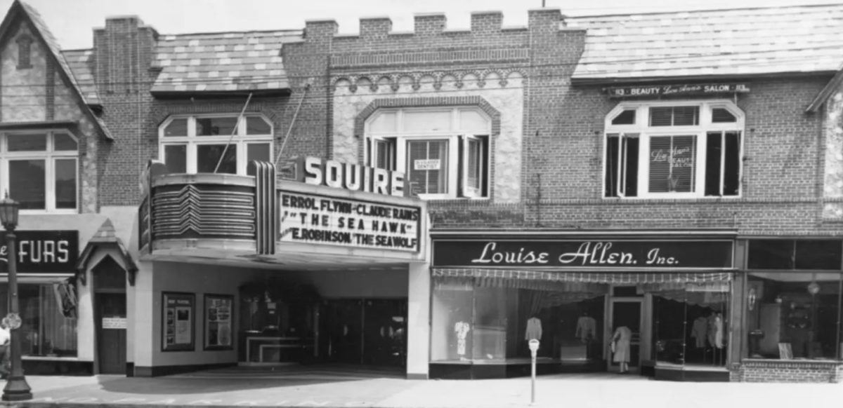 Great Neck's Gilded Past — The Squire, opened in 1941, was Great Neck's original old-Hollywood theater that featured black and white films.