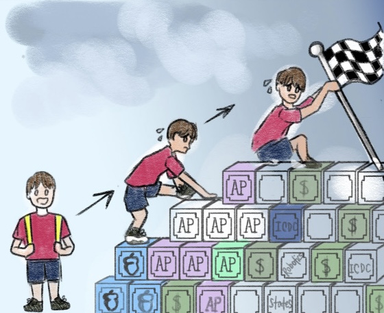 Climbing the Stairs to Achievement — For the average South High student, school isn’t just about academic success. Extracurriculars and community engagement are also important. Between standardized testing fees and club expenses, the financial implications are considerable. 